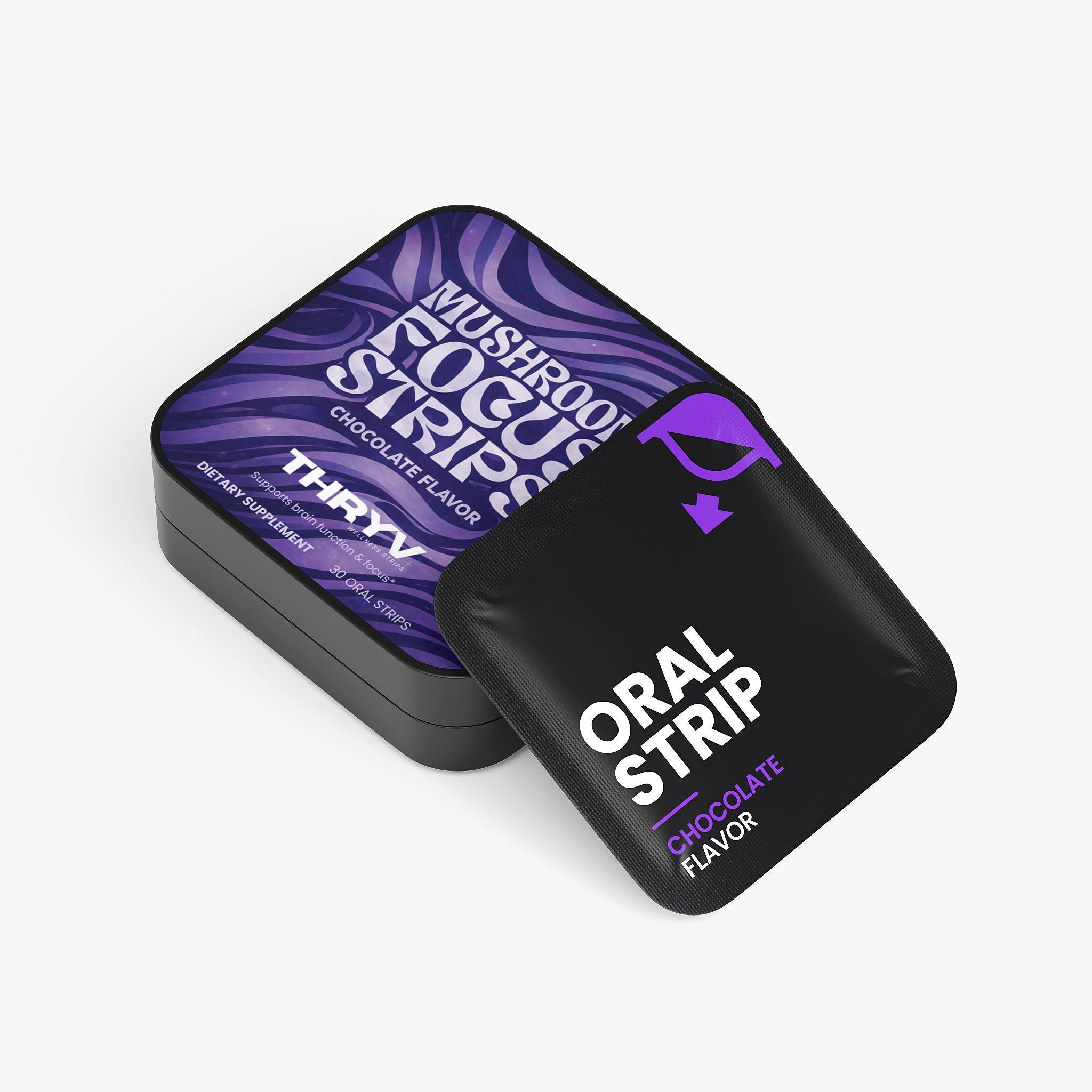 THRYV Mushroom Focus Strips - THRYV Wellness Strips